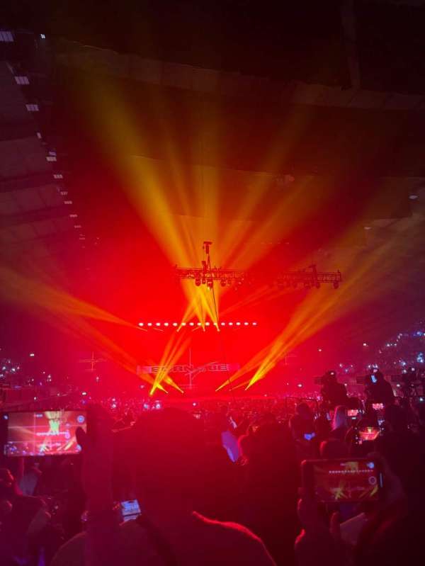 OVO Arena, Wembley, section: D4, row: 9, seat: 48