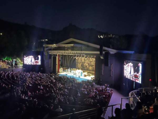 The Greek Theatre, section: South Terrace, row: F, seat: 14