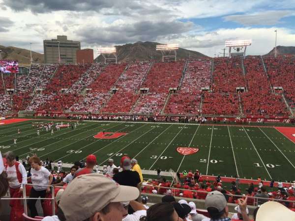 Rice-Eccles Stadium, section: W10, row: 33, seat: 12