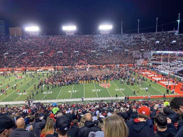 Rice-Eccles Stadium, section: W10, row: 18, seat: 4