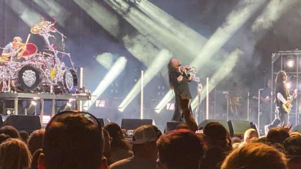 Utah First Credit Union Amphitheatre, section: 203, row: B, seat: 13