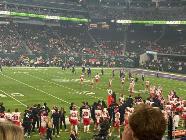 Allegiant Stadium, section: C110, row: 31, seat: 20