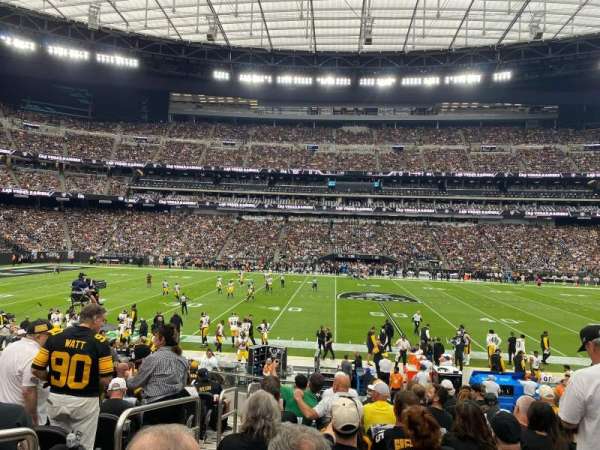 Allegiant Stadium, section: C112, row: 18, seat: 20