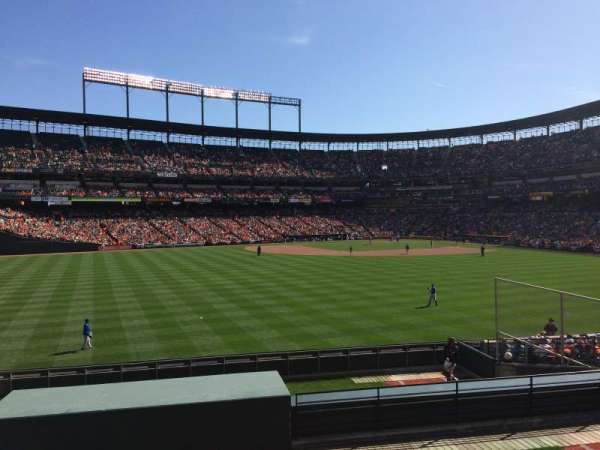 Oriole Park at Camden Yards, section: SRO