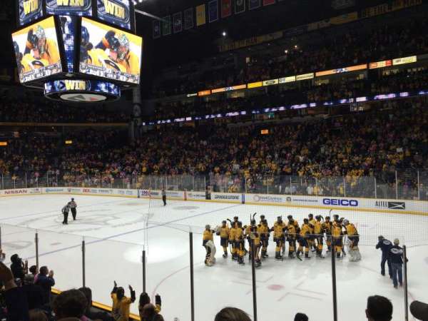 Bridgestone Arena, section: 118, row: LL, seat: 7