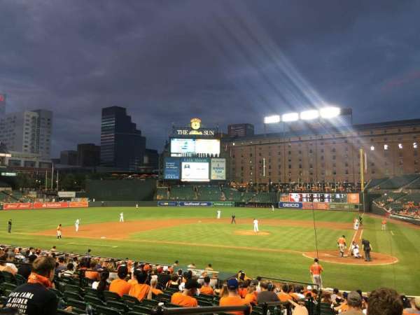 Oriole Park at Camden Yards, section: 42, row: 20