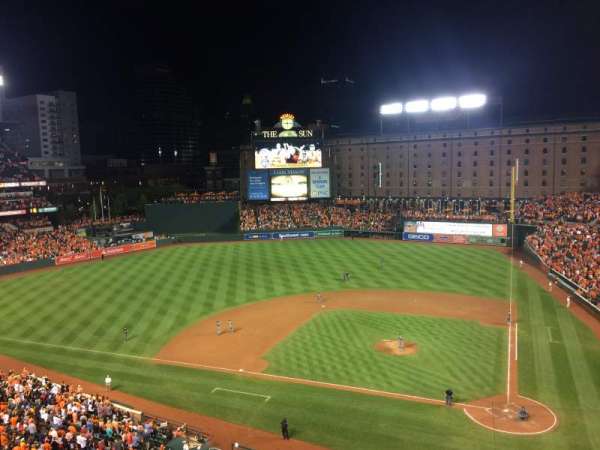 Oriole Park at Camden Yards, section: 348, row: 3