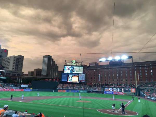 Oriole Park at Camden Yards, section: 44, row: 16
