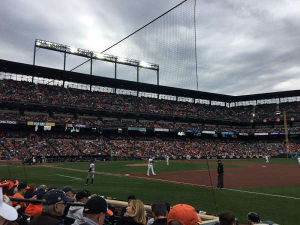 Oriole Park at Camden Yards, section: 14, row: 5