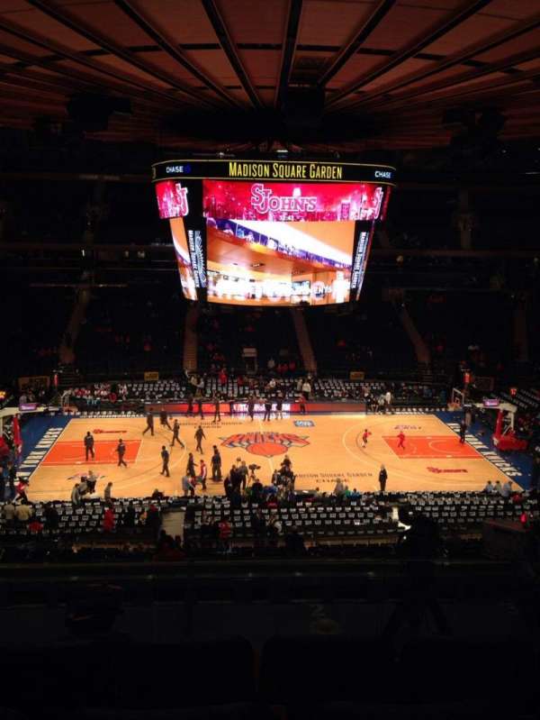Madison Square Garden, section: 224, row: 6, seat: 3