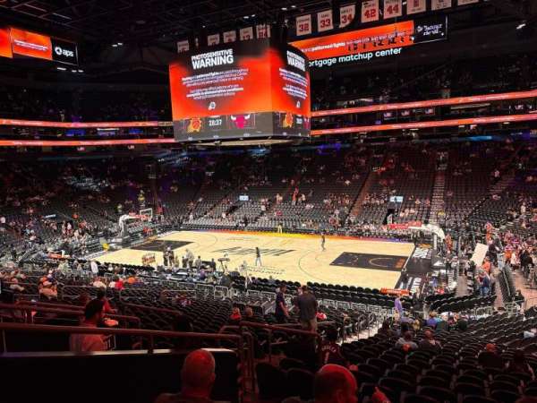 Mortgage Matchup Center, section: 124, row: 25, seat: 14