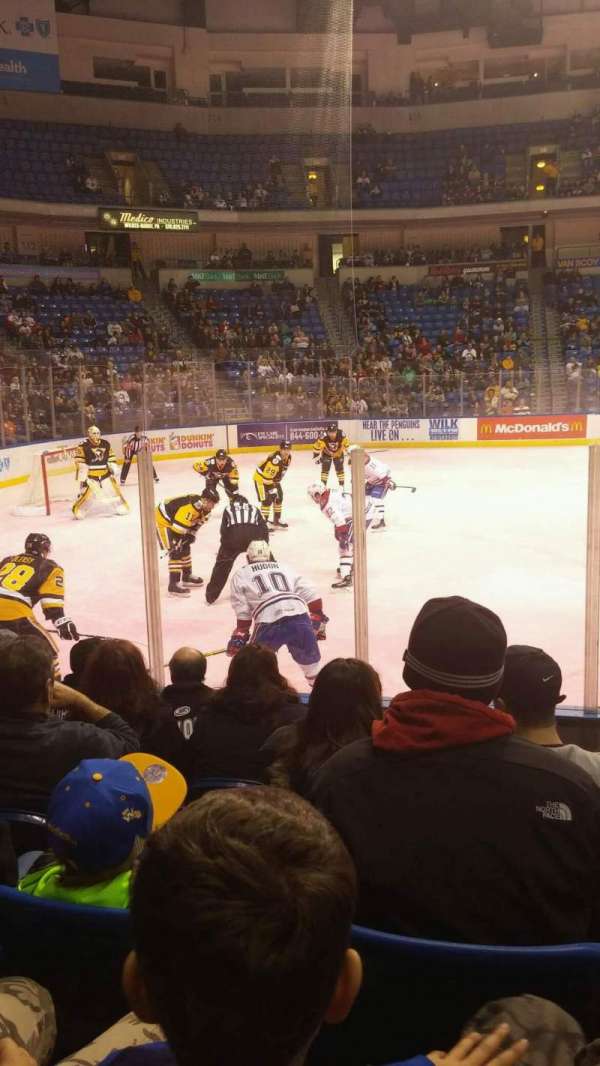 Mohegan Sun Arena at Casey Plaza, section: 106, row: F, seat: 1