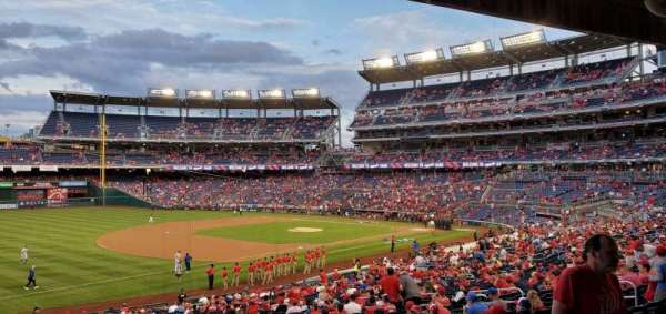 Nationals Park, section: 112, row: TT, seat: 21