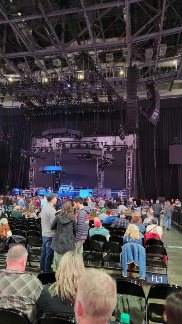John Paul Jones Arena, section: Floor 3, row: 5, seat: 1