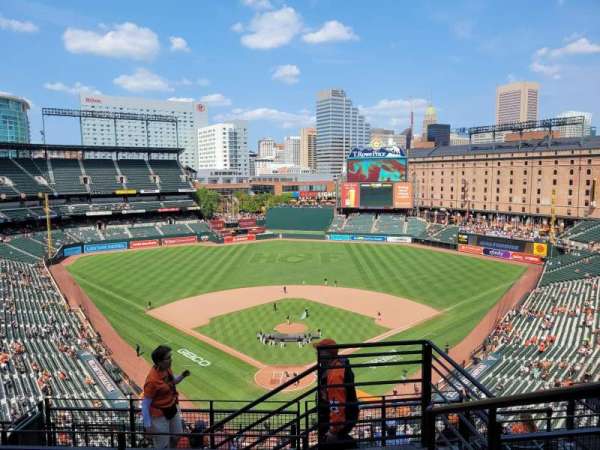 Oriole Park at Camden Yards, section: 336, row: 13, seat: 1