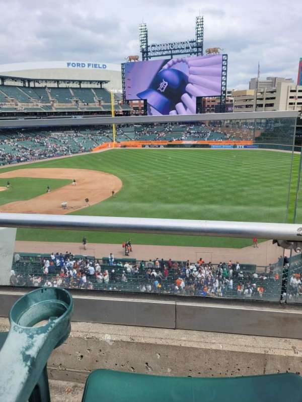 Comerica Park, section: 217, row: A, seat: 1