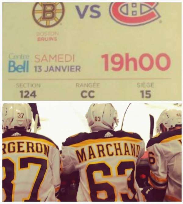 Centre Bell, section: 124, row: CC, seat: 15