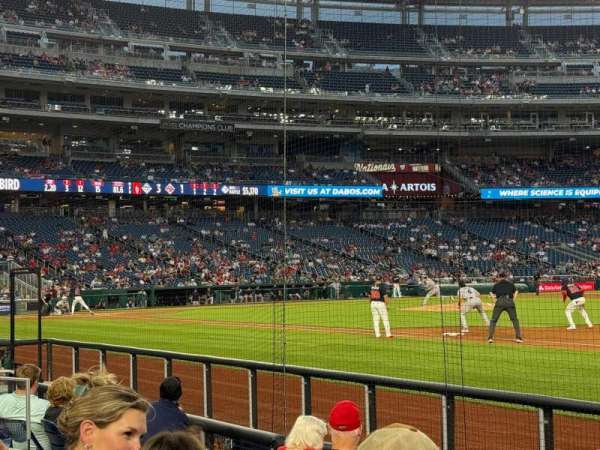 Nationals Park, section: 132, row: G, seat: 7