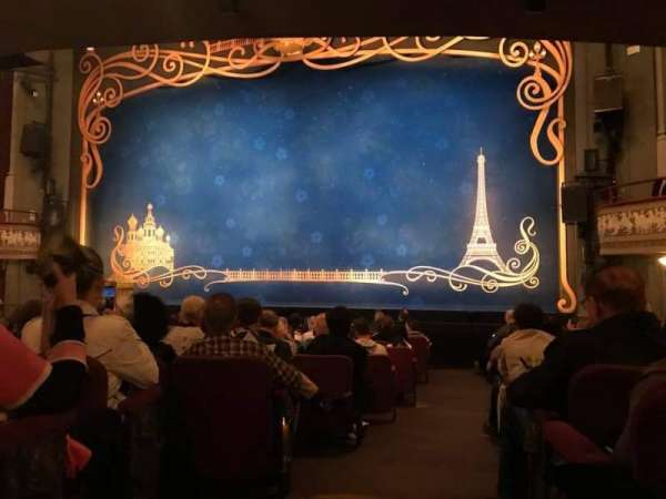 Broadhurst Theatre, section: Orchestra L, row: P, seat: 2