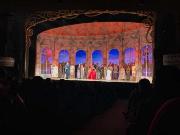 Broadhurst Theatre, section: Orchestra L, row: P, seat: 2