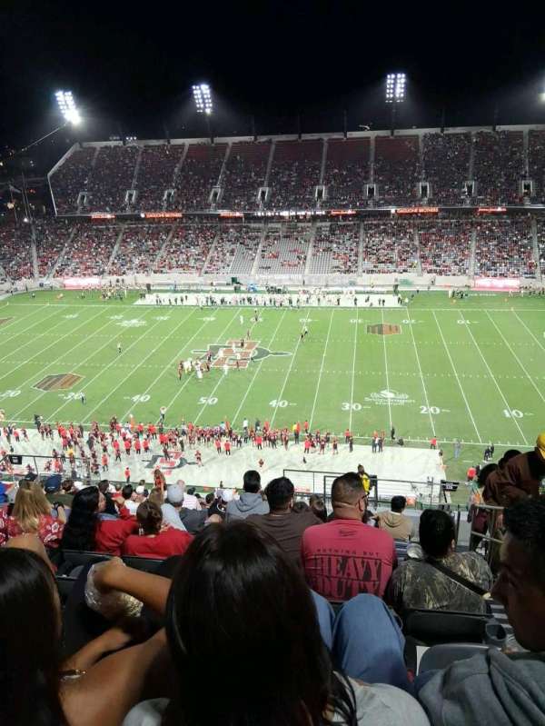 Snapdragon Stadium, section: 327, row: 19, seat: 2