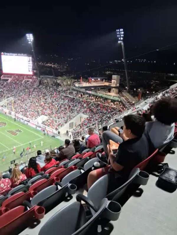 Snapdragon Stadium, section: 327, row: 19, seat: 2