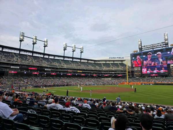 Comerica Park, section: 117, row: 24, seat: 14