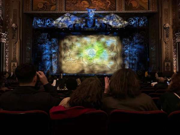 Hollywood Pantages Theatre, section: Orchestra C, row: T, seat: 106