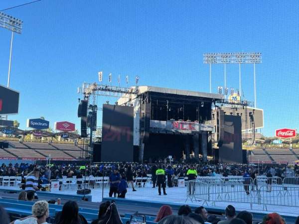 Dodger Stadium, section: 27FD, row: B, seat: 7