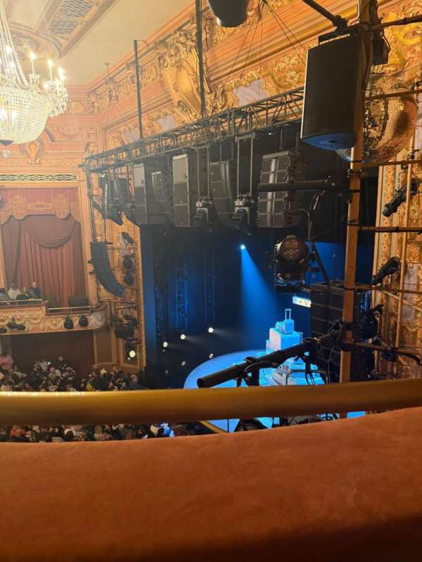 Longacre Theatre, section: Balcony R, row: A, seat: 27