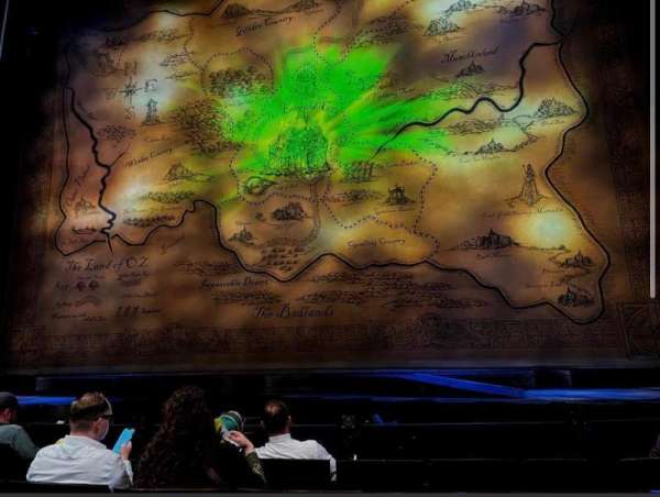 Gershwin Theatre, section: Orchestra C, row: A, seat: 114