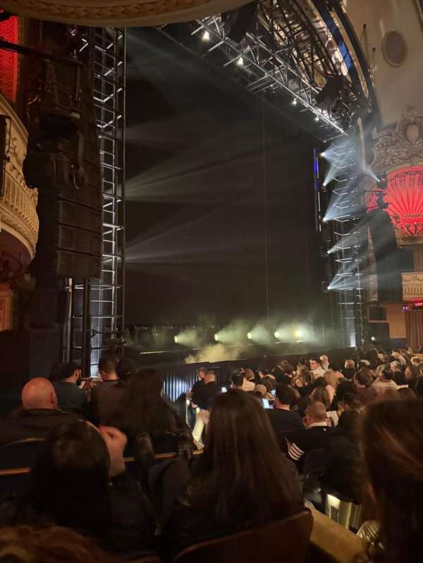 Palace Theatre, Broadway, section: Orchestra L, row: J, seat: 5