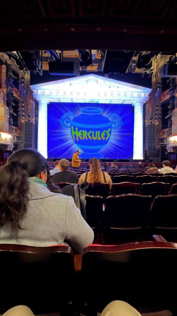 Theatre Royal Drury Lane, section: Stalls, row: P, seat: 28
