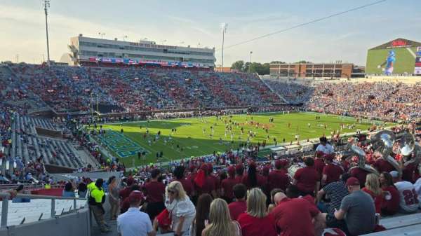 Vaught-Hemingway Stadium, section: S, row: 55, seat: 34