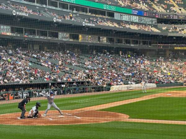 Rate Field, section: 126, row: 9, seat: 4