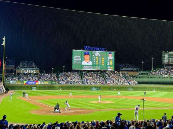 Wrigley Field, section: 120, row: 9, seat: 8