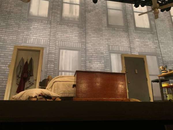 Broadhurst Theatre, section: Orchestra C, row: AA, seat: 104