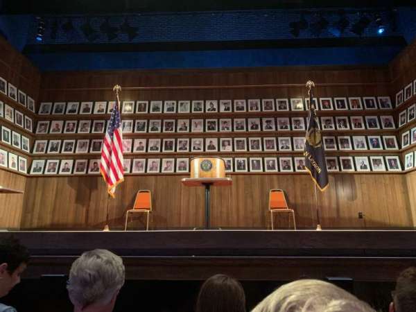 Hayes Theater, section: Orchestra C, row: C, seat: 106