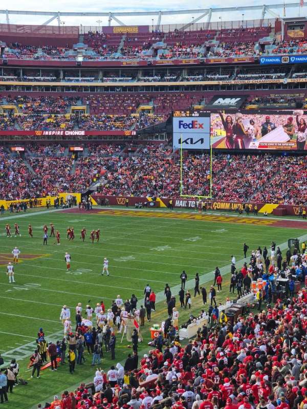 Northwest Stadium, section: 327, row: 2, seat: 10