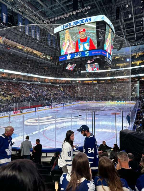 Scotiabank Arena, section: 112, row: 14, seat: 11