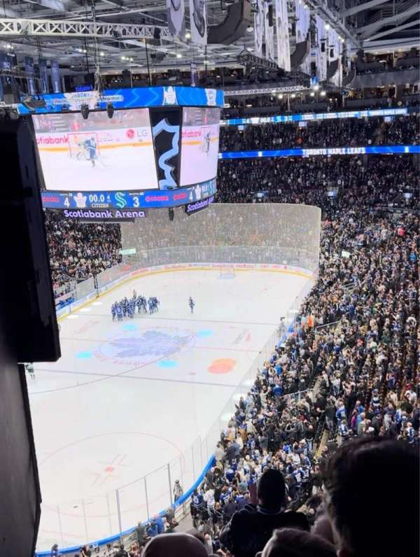 Scotiabank Arena, section: 313, row: 7, seat: 7