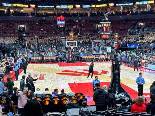 Scotiabank Arena, section: 103, row: 8, seat: 8