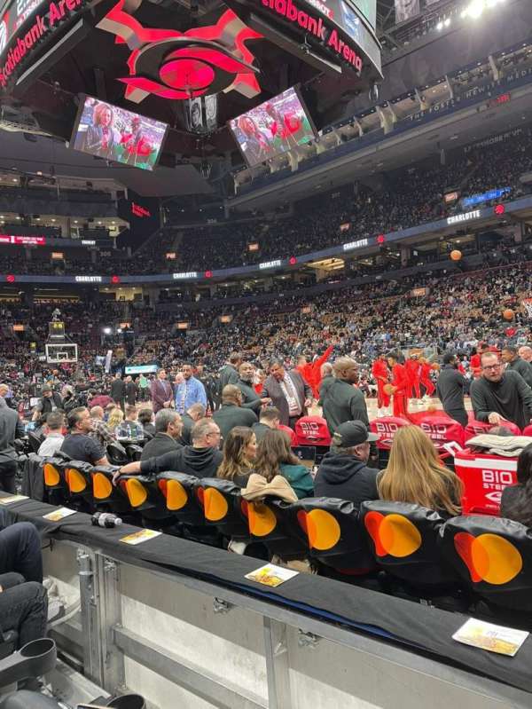 Scotiabank Arena, section: 118, row: 2, seat: 3