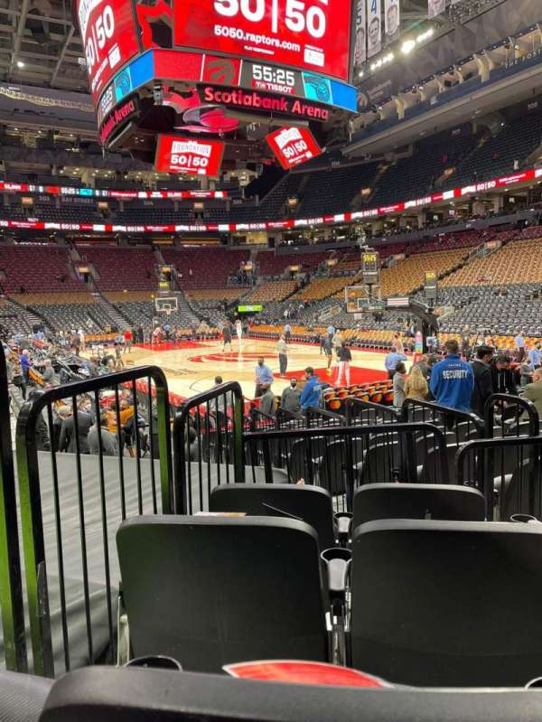 Scotiabank Arena, section: 115, row: 7, seat: 8