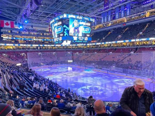 Scotiabank Arena, section: 105, row: 26, seat: 3