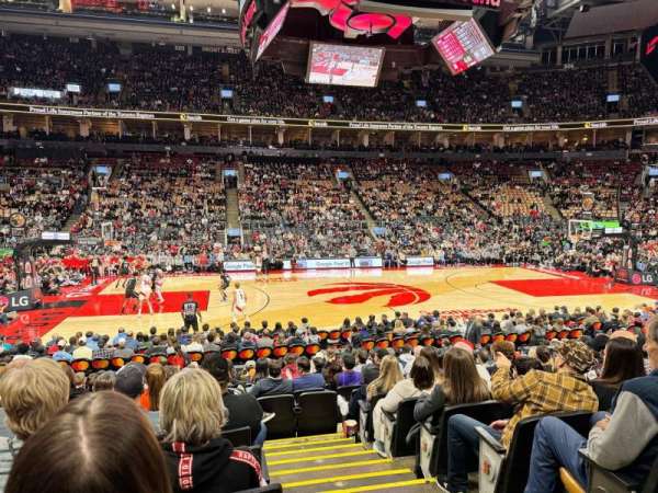 Scotiabank Arena, section: 109, row: 14, seat: 1