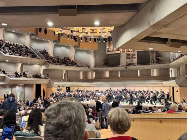 Roy Thomson Hall, section: C1, row: V, seat: 46