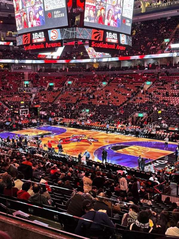 Scotiabank Arena, section: 117, row: 26, seat: 1