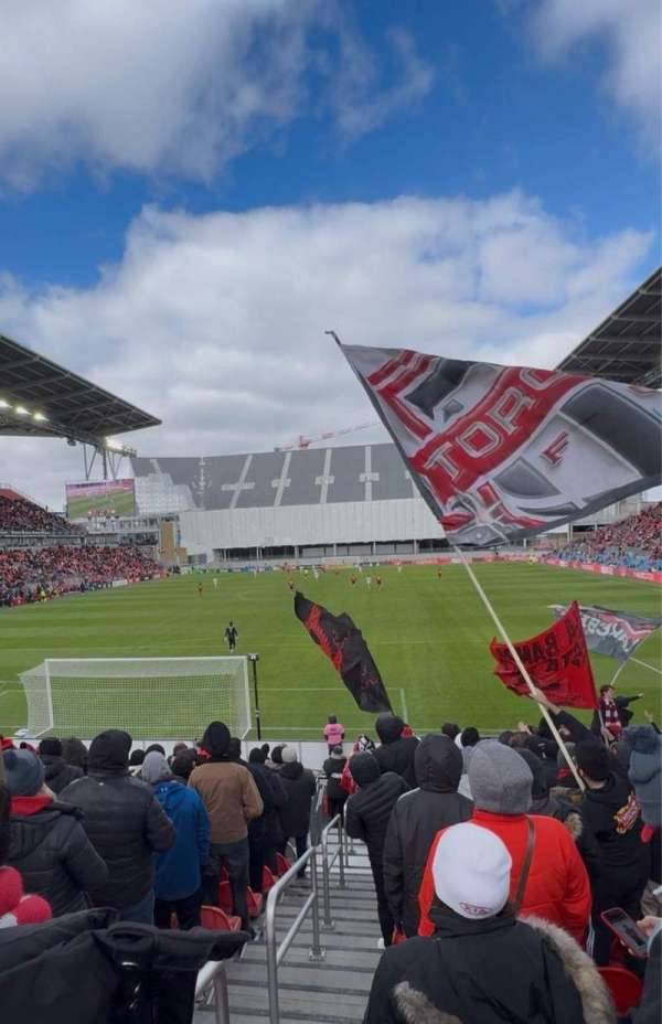 BMO Field, section: 114, row: 15, seat: 29