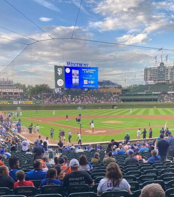 Wrigley Field, section: 119, row: 13, seat: 5